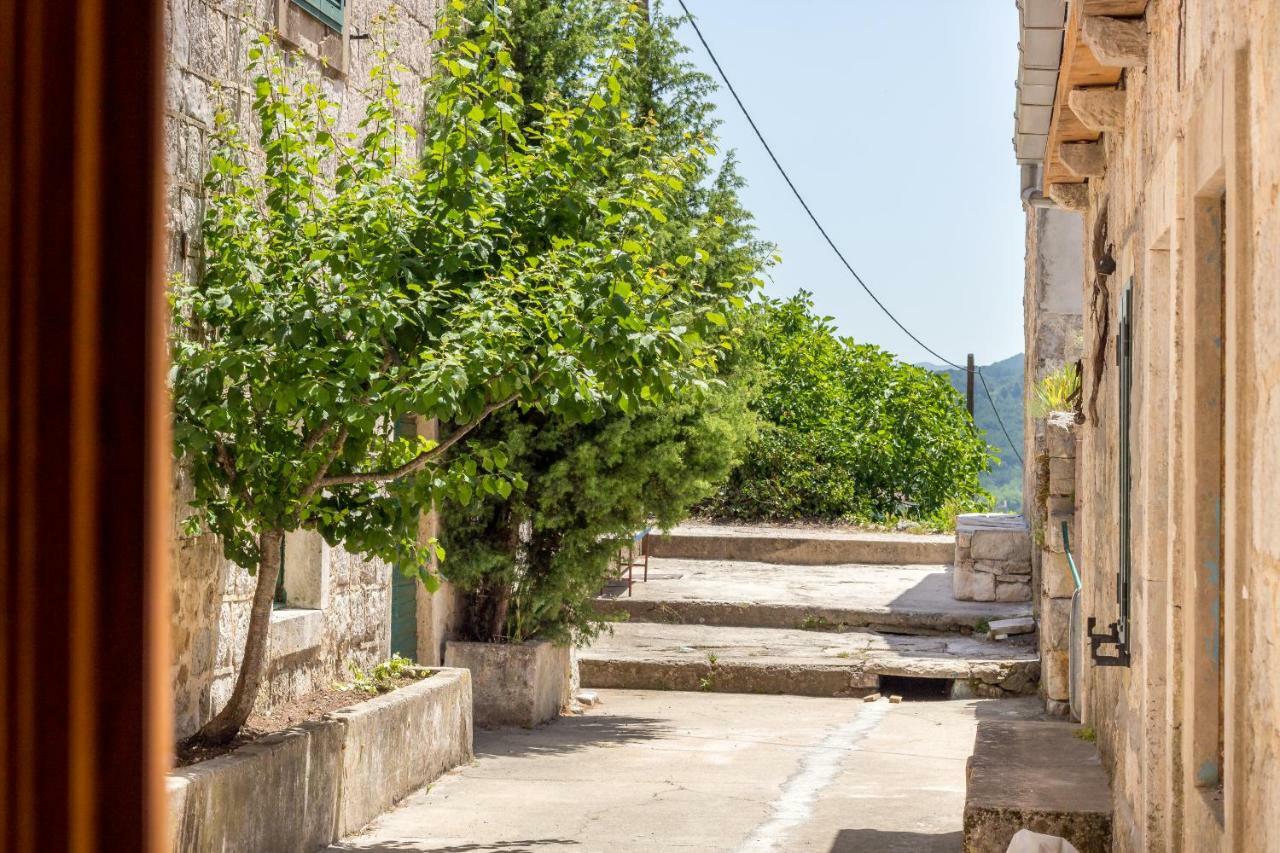 Isolated & Relaxing House - Kosarni Do Village, Orebic Zupanje Selo Exterior foto